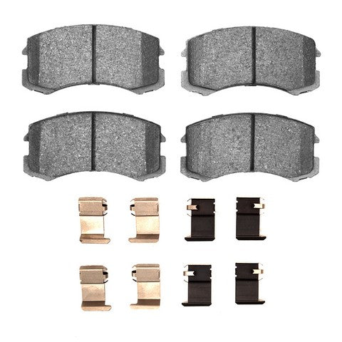 Disc Brake Pad Set Dynamic Friction 1551-0904-01