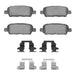 Disc Brake Pad Set Dynamic Friction 1115-0905-01