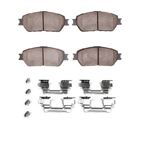 Disc Brake Pad Set Dynamic Friction 1551-0906-01