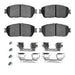 Disc Brake Pad Set Dynamic Friction 1400-0906-11
