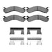 Disc Brake Pad Set Dynamic Friction 1400-0909-01