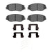 Disc Brake Pad Set Dynamic Friction 1115-0914-02