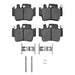 Disc Brake Pad Dynamic Friction 1311-0917-01