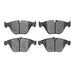 Disc Brake Pad Set Dynamic Friction 1600-0918-00