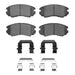 Disc Brake Pad Dynamic Friction 1310-0924-01