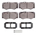 Disc Brake Pad Set Dynamic Friction 1551-0927-01