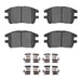 Disc Brake Pad Set Dynamic Friction 1551-0930-01