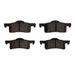 Disc Brake Pad Set Dynamic Friction 1214-0935-00