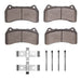 Disc Brake Pad Set Dynamic Friction 1551-0938-01