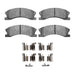 Disc Brake Pad Set Dynamic Friction 1214-0945-01