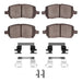 Disc Brake Pad Set Dynamic Friction 1551-0956-01