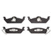 Disc Brake Pad Set Dynamic Friction 1214-0963-00