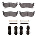 Disc Brake Pad Set Dynamic Friction 1214-0964-01