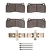 Disc Brake Pad Set Dynamic Friction 1551-0968-01