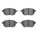 Disc Brake Pad Set Dynamic Friction 1000-0969-00