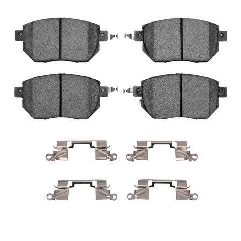 Disc Brake Pad Set Dynamic Friction 1551-0969-01