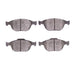 Disc Brake Pad Set Dynamic Friction 1551-0970-00