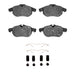 Disc Brake Pad Set Dynamic Friction 1600-0972-01