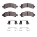 Disc Brake Pad Set Dynamic Friction 1214-0974-01