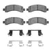 Disc Brake Pad Set Dynamic Friction 1214-0974-11