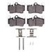 Disc Brake Pad Set Dynamic Friction 1551-0978-01