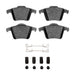 Disc Brake Pad Set Dynamic Friction 1551-0980-01