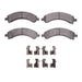 Disc Brake Pad Set Dynamic Friction 1551-0989-01