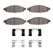 Disc Brake Pad Dynamic Friction 1310-0997-01