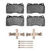 Disc Brake Pad Set Dynamic Friction 1600-1001-06