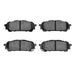 Disc Brake Pad Set Dynamic Friction 1000-1004-00