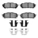 Disc Brake Pad Dynamic Friction 1310-1004-01