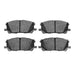 Disc Brake Pad Set Dynamic Friction 1551-1005-00