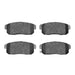 Disc Brake Pad Set Dynamic Friction 1000-1008-00
