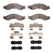 Disc Brake Pad Set Dynamic Friction 1551-1010-01