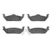 Disc Brake Pad Set Dynamic Friction 1552-1012-00