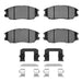 Disc Brake Pad Dynamic Friction 1311-1013-01