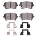 Disc Brake Pad Dynamic Friction 1310-1018-01