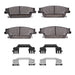 Disc Brake Pad Dynamic Friction 1311-1020-01