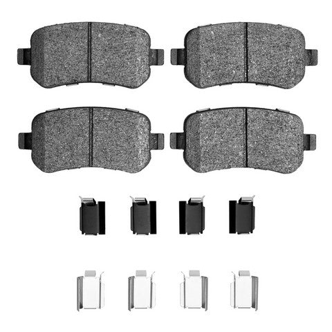 Disc Brake Pad Set Dynamic Friction 1551-1021-02