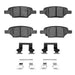Disc Brake Pad Dynamic Friction 1311-1033-01
