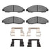 Disc Brake Pad Set Dynamic Friction 1214-1039-01