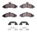 Disc Brake Pad Set Dynamic Friction 1551-1043-01
