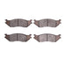 Disc Brake Pad Set Dynamic Friction 1214-1045-00