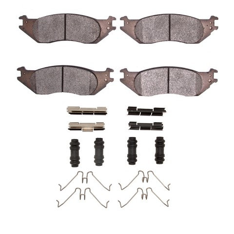 Disc Brake Pad Set Dynamic Friction 1551-1045-01