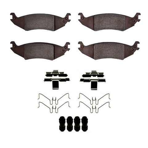 Disc Brake Pad Set Dynamic Friction 1214-1046-01