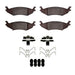 Disc Brake Pad Set Dynamic Friction 1214-1046-01