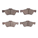 Disc Brake Pad Set Dynamic Friction 1551-1047-20