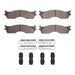 Disc Brake Pad Set Dynamic Friction 1214-1054-01