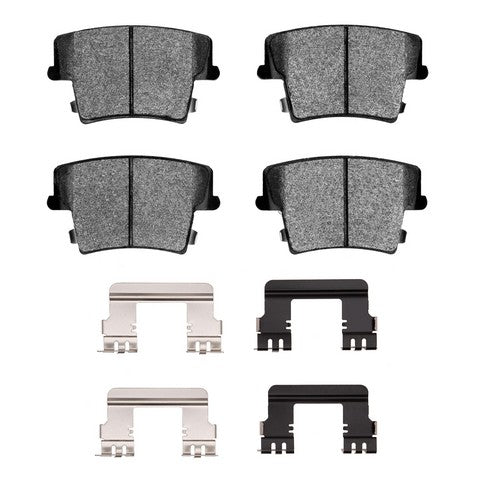 Disc Brake Pad Set Dynamic Friction 1214-1057-12