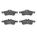 Disc Brake Pad Set Dynamic Friction 1551-1060-00
